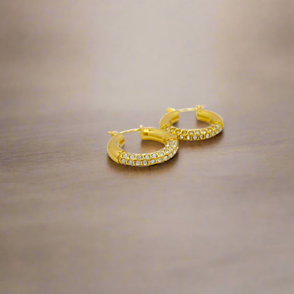 golden lumina hoops