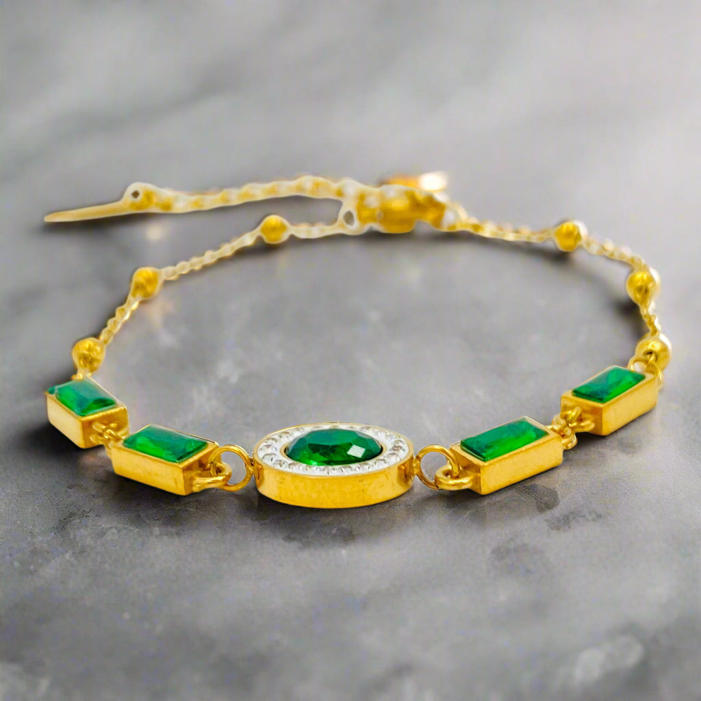 aurora gem bracelet