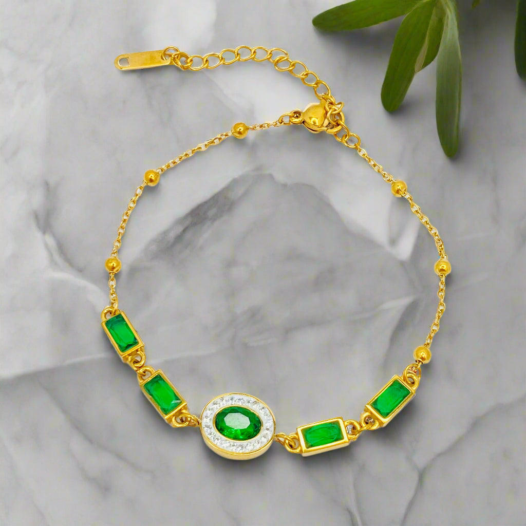 aurora gem bracelet